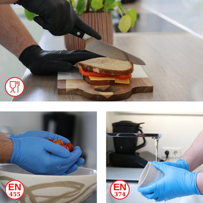Beybi Nitrile 3.5 gr Disposable Gloves – Powder-free, non-slip &amp; latex-free