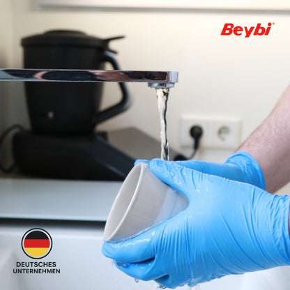 Beybi Nitrile 3.5 gr Disposable Gloves – Powder-free, non-slip &amp; latex-free